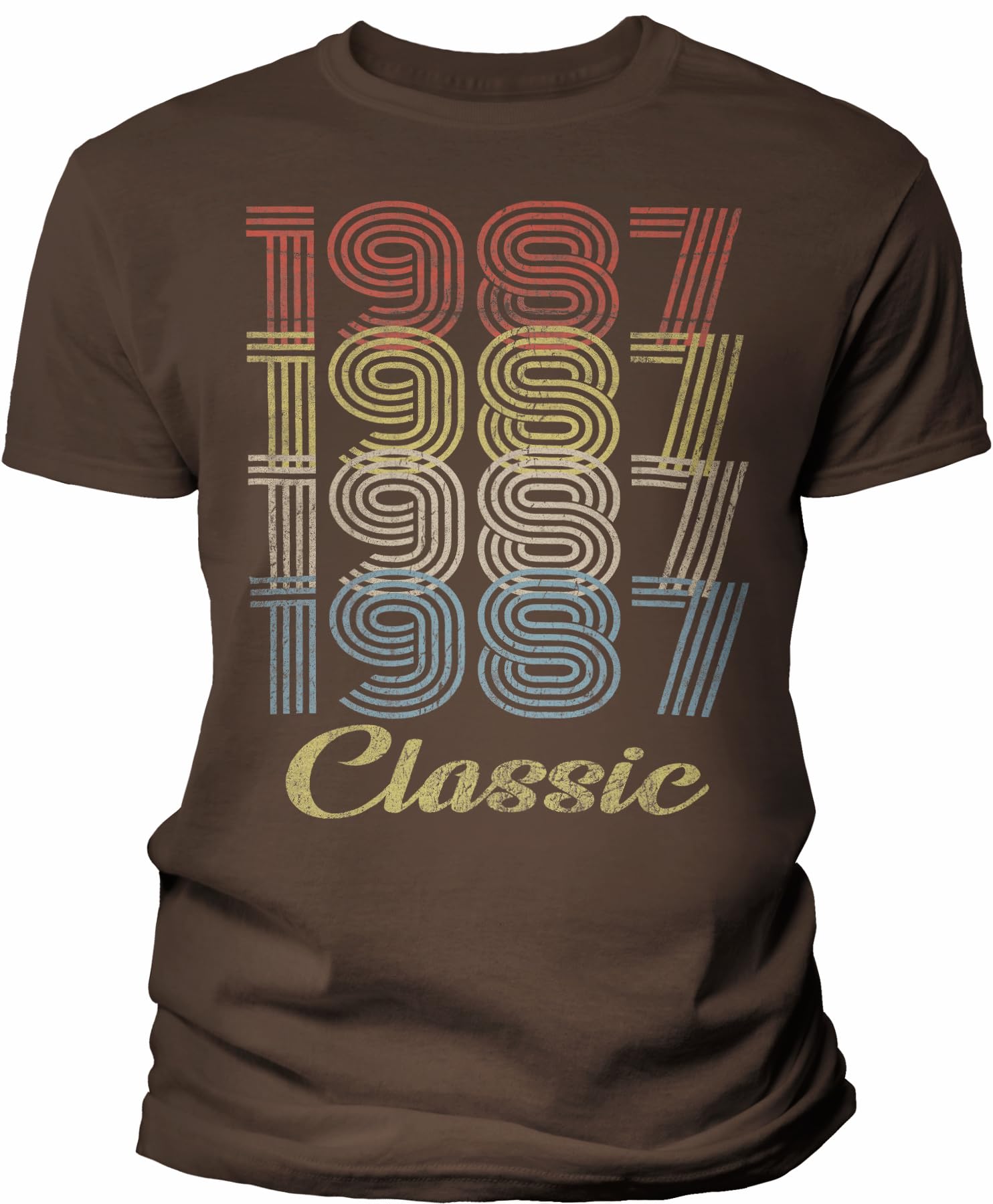 1987 Vintage 38th Birthday Shirt for Men - Classic Retro 38 Year Old Gift Idea - Perfect for Birthday Parties, Themed Events & Nostalgic Celebrations