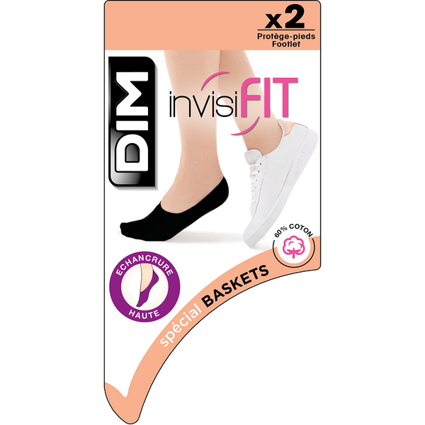 InvisiFit 107D Odor-Resistant Shoe Insoles - Pack of 2 White Sneaker Protectors for Men & Women | Perfect for Running, Gym & Daily Comfort