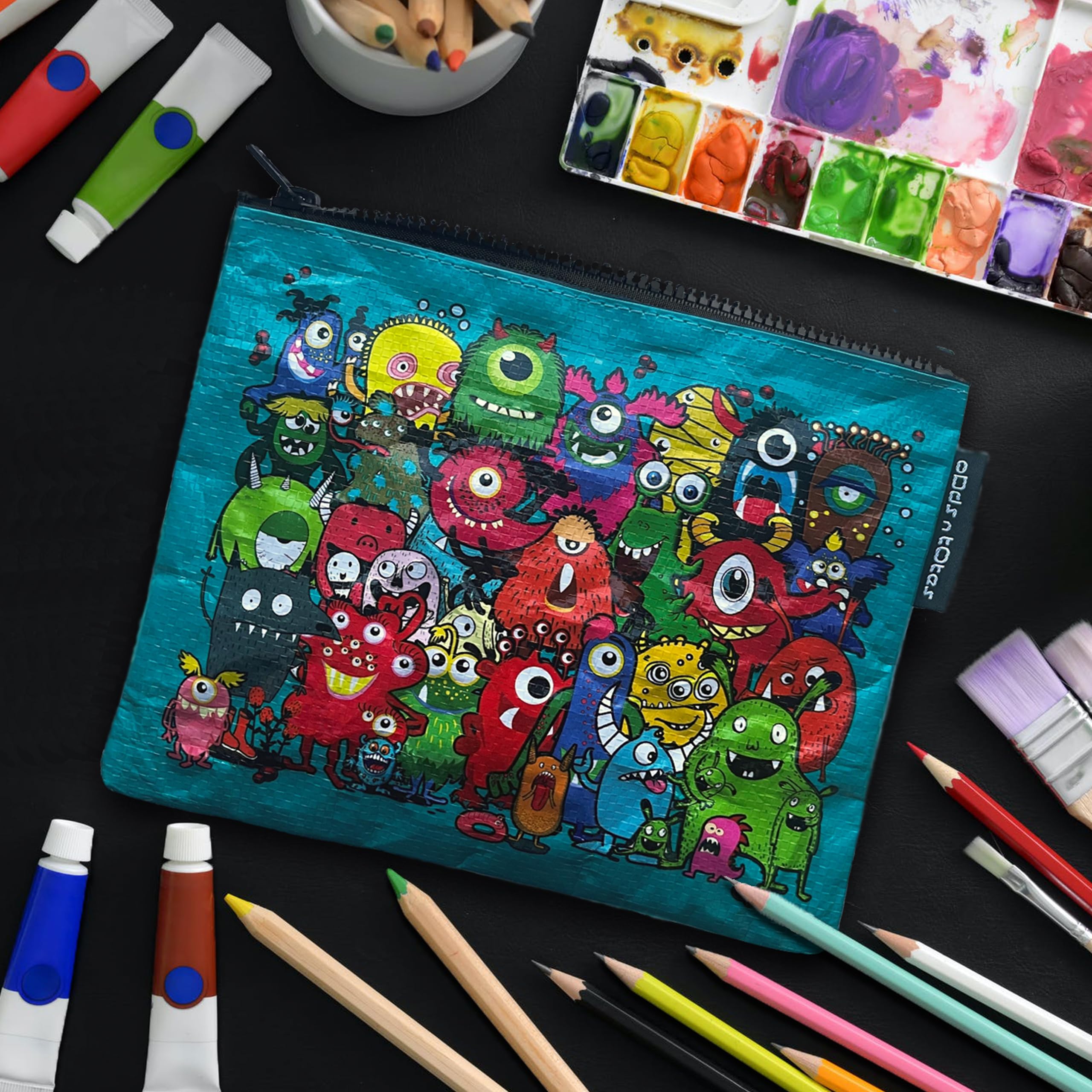Waterproof Travel Zipper Pouch for Passport, Makeup & Documents - Compact Organizer for Toiletries, Credit Cards & Essentials - Perfect for Airplane, Cruise & Business Trips