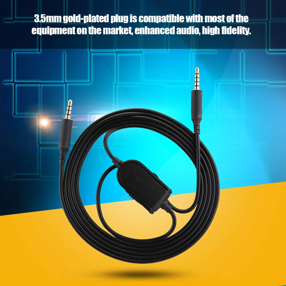 High-Quality Oxygen-Free Copper Audio Cable for Gaming Headsets - Durable Headphone Wire for PC, PS5, Xbox - Perfect for Competitive Gaming & Streaming