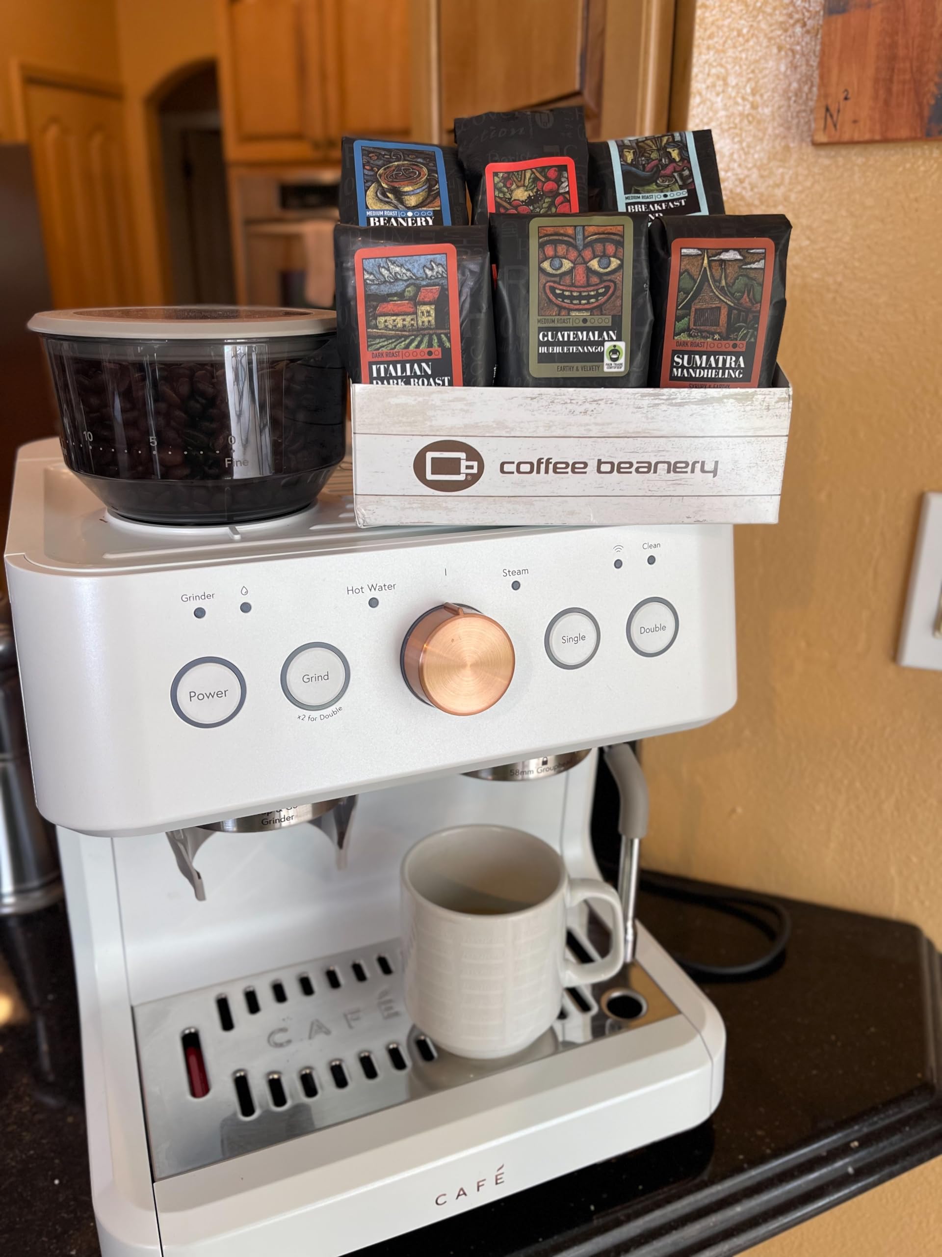 Premium Right Roast Coffee Sampler - 6 Single Pot Sample Bags (Light, Medium & Dark Roast) | Gourmet Coffee Gift Set for Home, Office & Camping Brewing