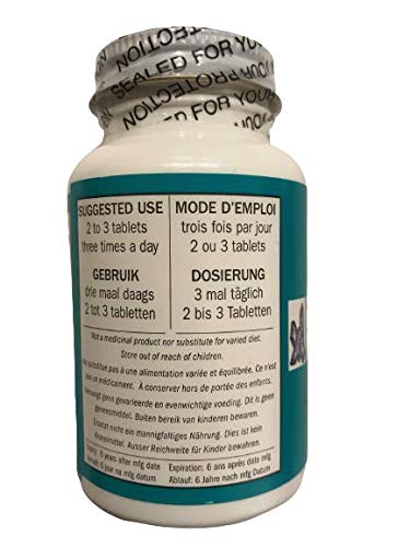 Seven Forests Zedoaria 700mg Tablets (100 Count) for Digestive Health