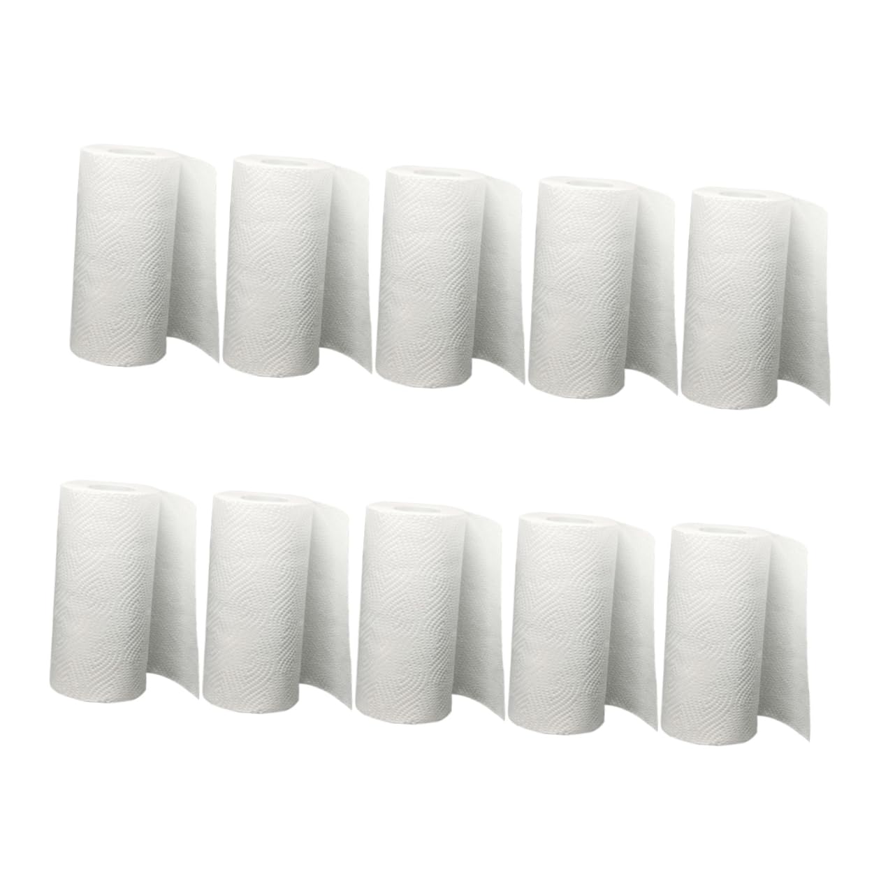 Outanaya 10 Rolls Heavy-Duty Commercial Paper Towels - Super Absorbent Oil & Water Absorption for Kitchen, Restaurant & Home Use - Ideal for Cleaning, Spills & Food Prep