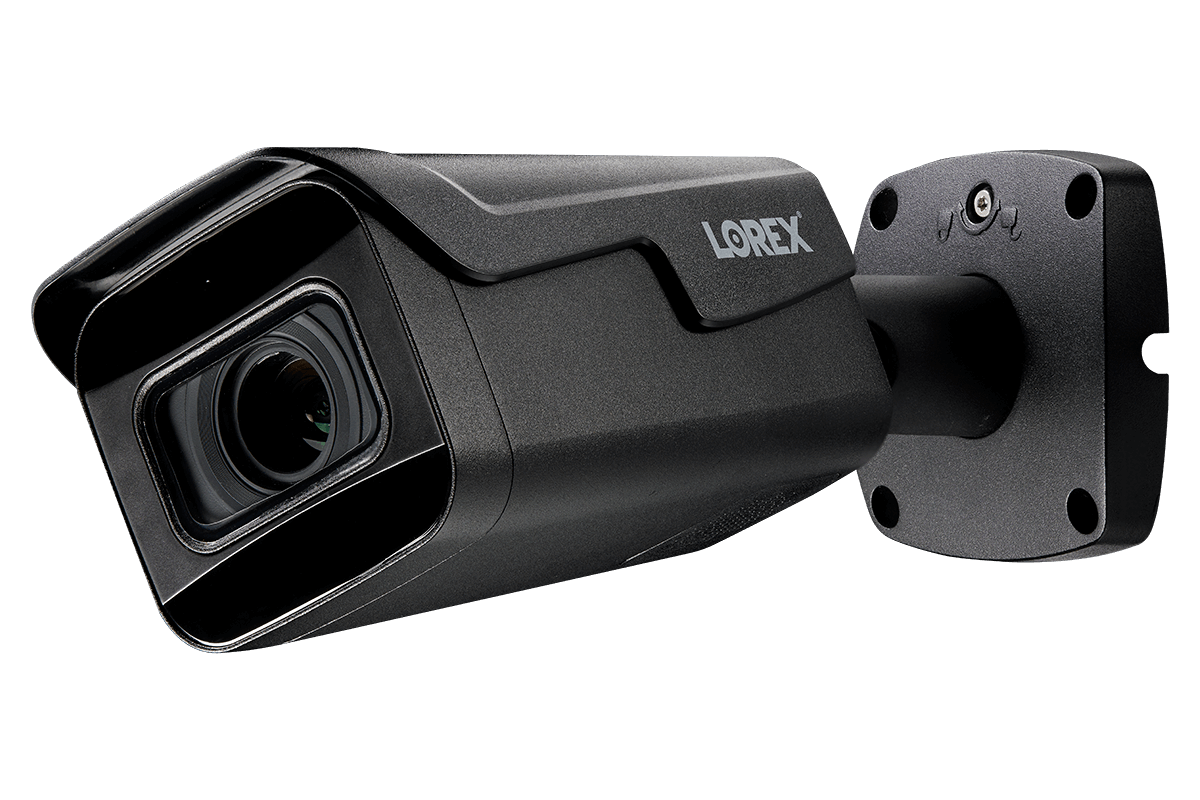 4K Ultra HD 8MP Motorized Varifocal Outdoor Security Camera with 4x Optical Zoom, 30FPS Real-Time Recording & 2-Way Audio - Ideal for Home Surveillance, Business Monitoring and Night Vision Security