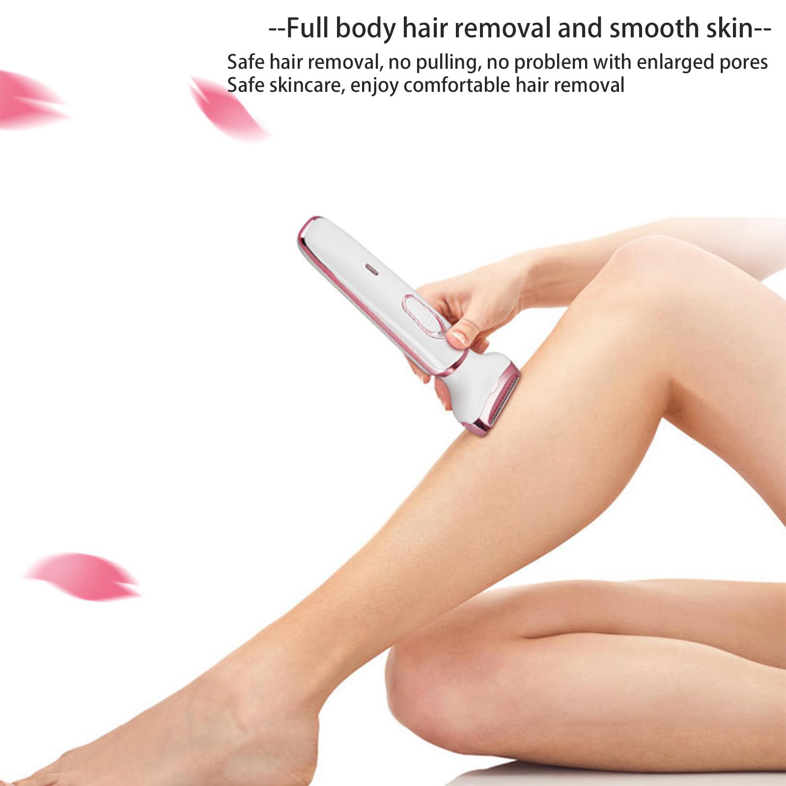 Best 4-in-1 Electric Razor for Women - Hair Trimmer for Face, Eyebrow, Beard, Arm, Leg & Armpit | Women's Body Shaver for Smooth Skin | Perfect for Travel, Gym & Home Use