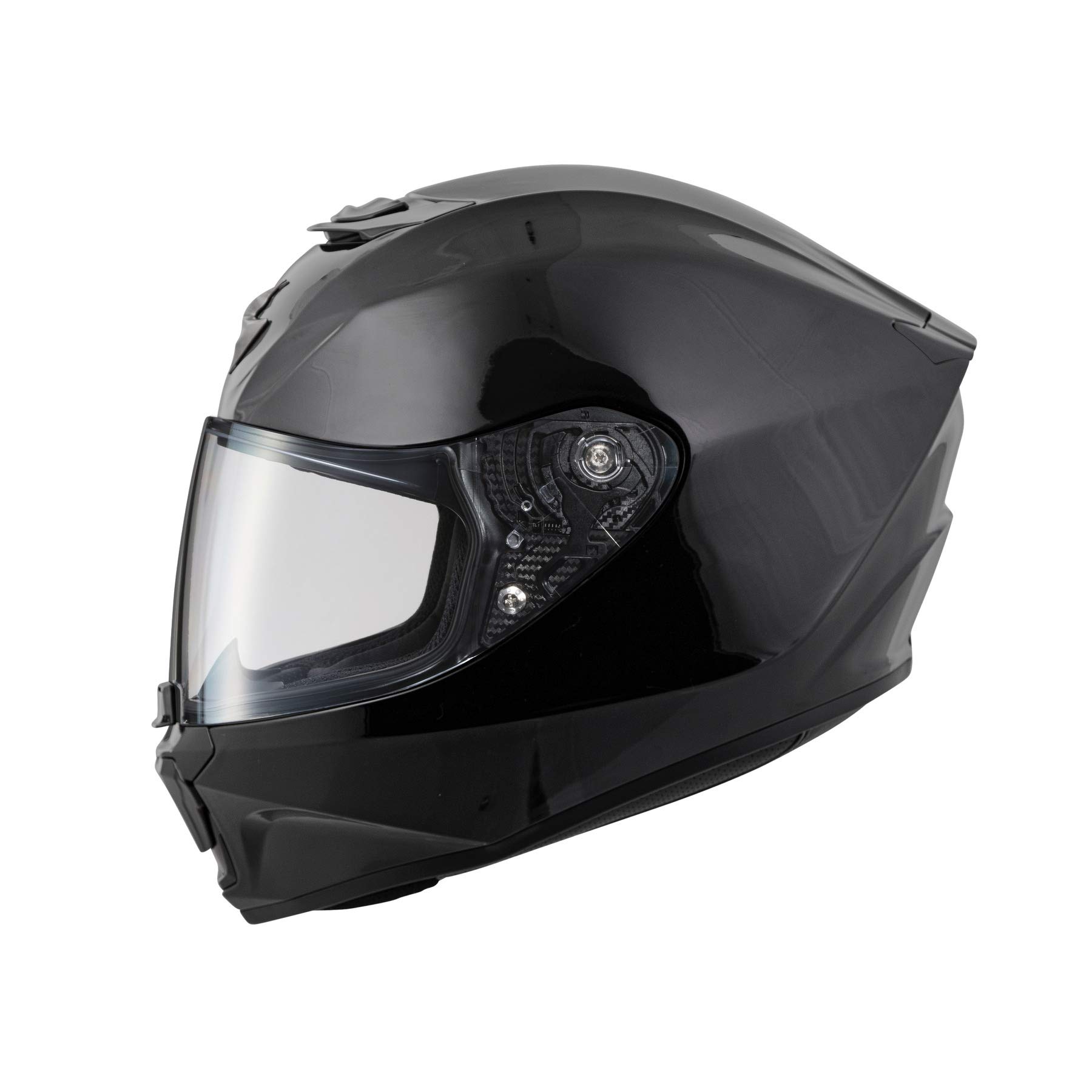 ScorpionEXO R420 Full Face Motorcycle Helmet - DOT & Snell Approved Polycarbonate Street Bike Helmet with Built-in Speaker Pockets & Comm System - Perfect for Urban Riding, Highway Cruising & Daily Commutes