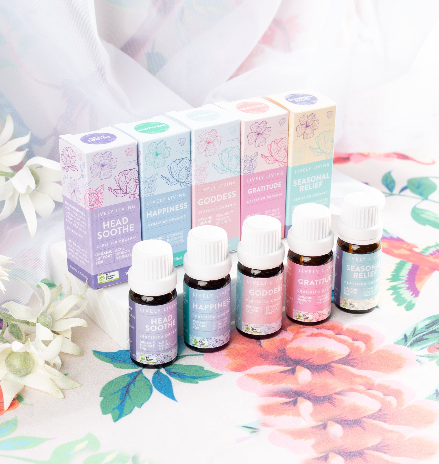 Organic Essential Oils 3-Pack Set - Lavender, Peppermint & Tea Tree Oils for Aromatherapy, Diffuser & Massage | 100% Pure Therapeutic Grade | Bonus Gift Included