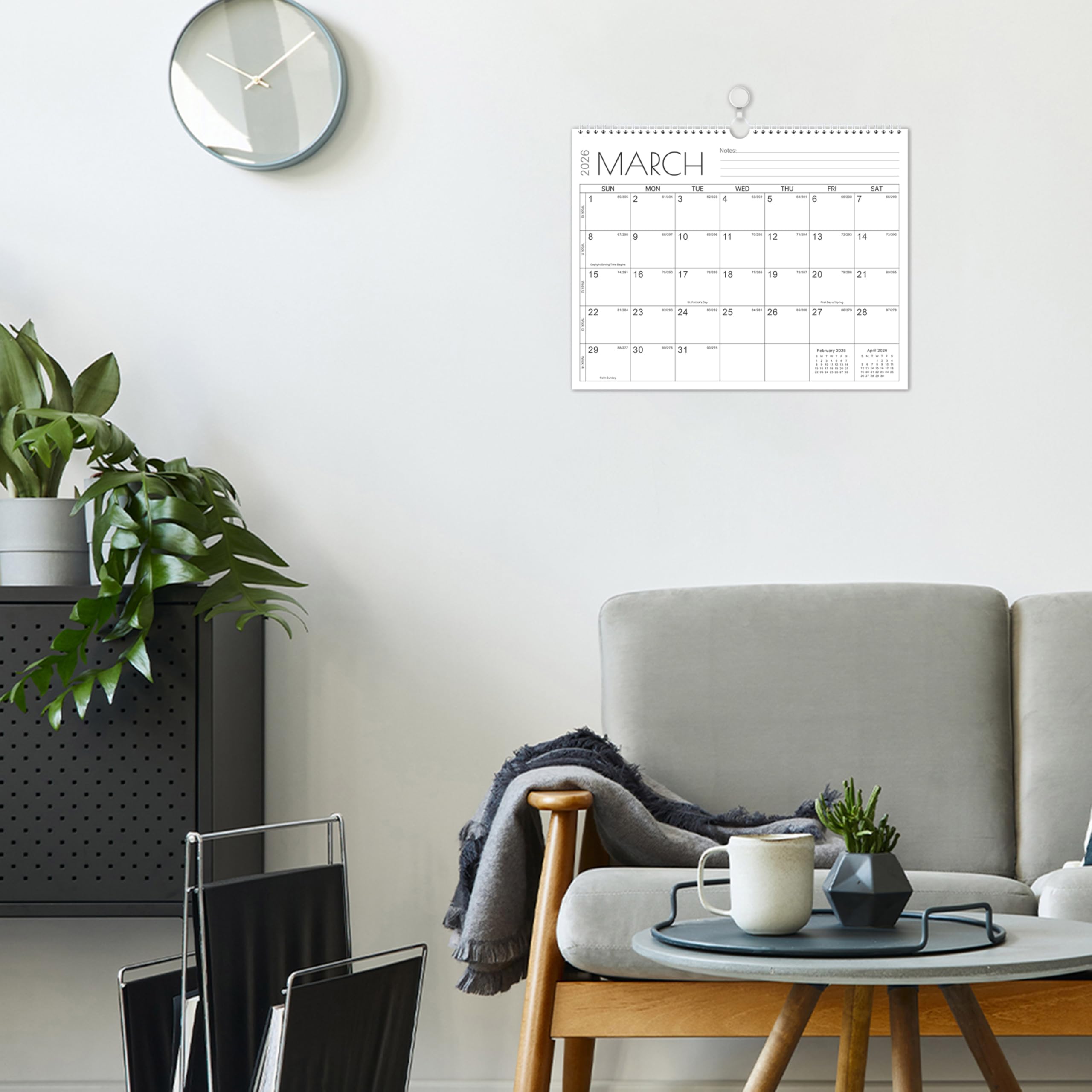2025-2027 Wall Calendar | 24-Month Planner from July 2025 to June 2027 | 14.8