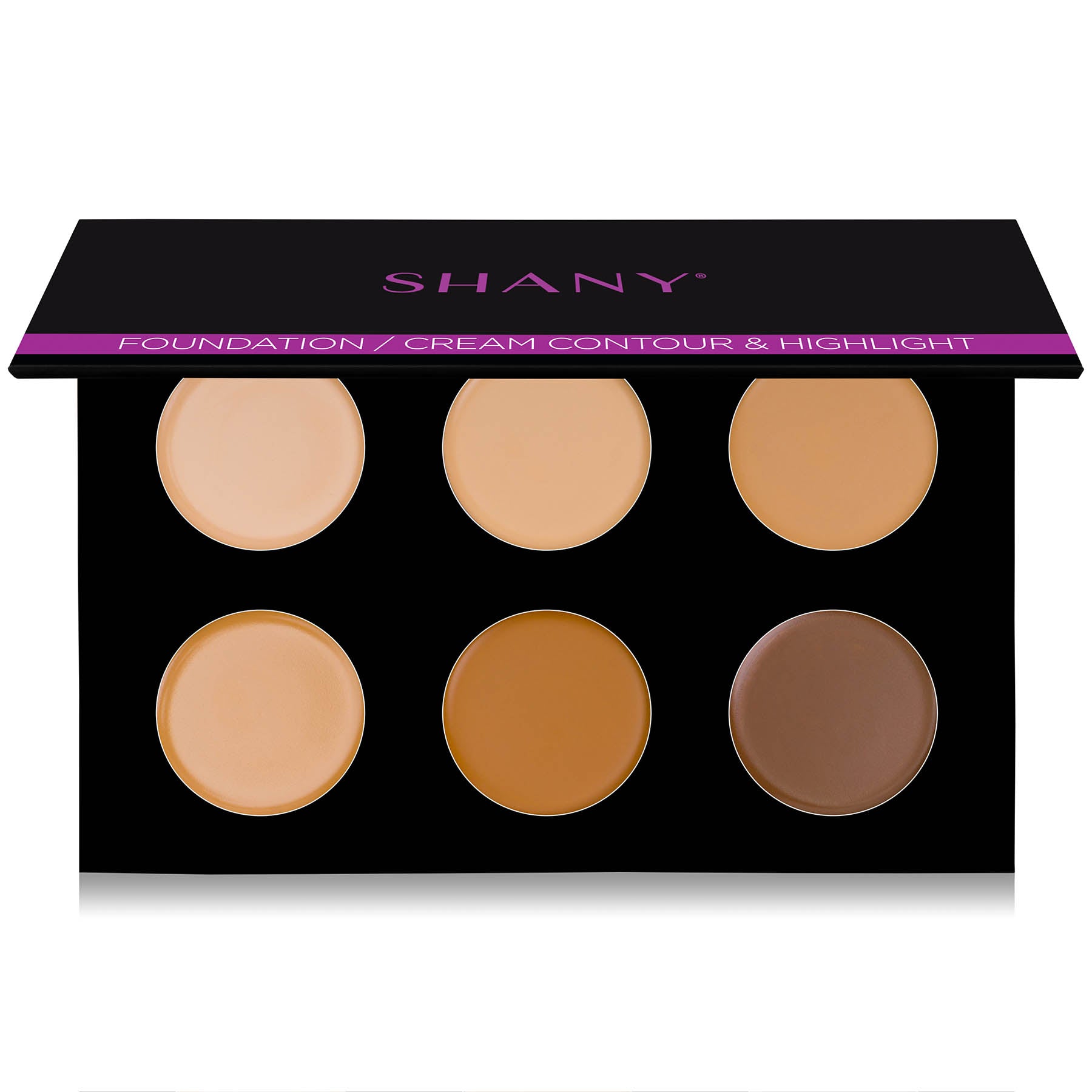 Mini Masterpiece Makeup Set - 6 Layer Refillable Palette for Eyeshadow, Blush & Highlighter | Professional Cosmetic Kit for Travel, Home & Makeup Artists