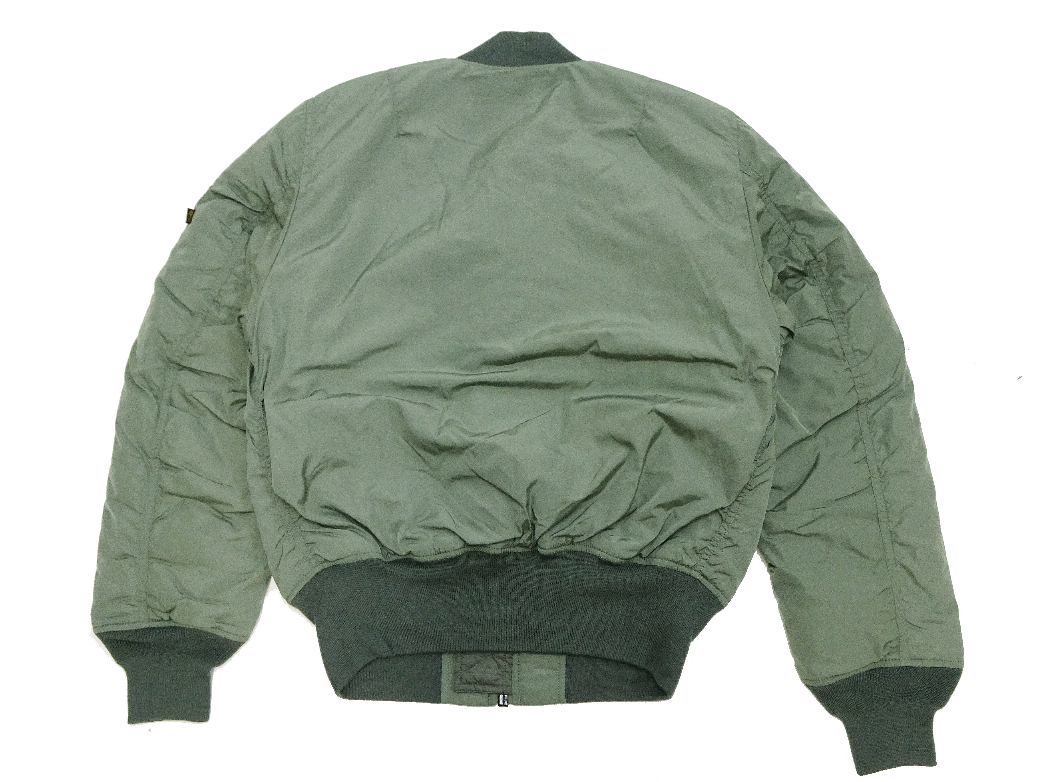 Alpha Industries Lightweight MA-1 Bomber Jacket for Men - Updated Vintage Gray Flight Jacket (TA0720-059) | Casual Wear, Street Style & Outdoor Adventures