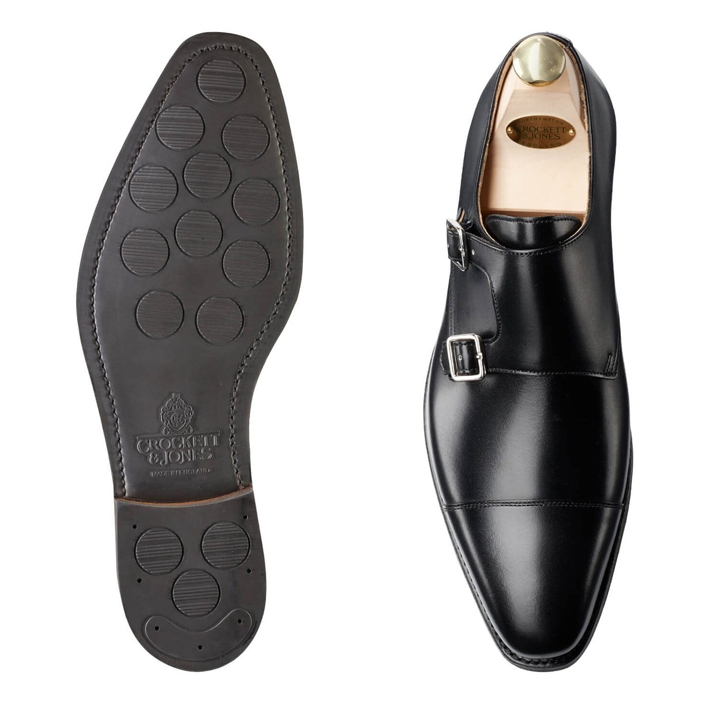Premium Lowndes Black Calf Leather Shoes with City Sole - Stylish & Comfortable Dress Shoes for Men | Perfect for Office, Business Meetings & Formal Occasions