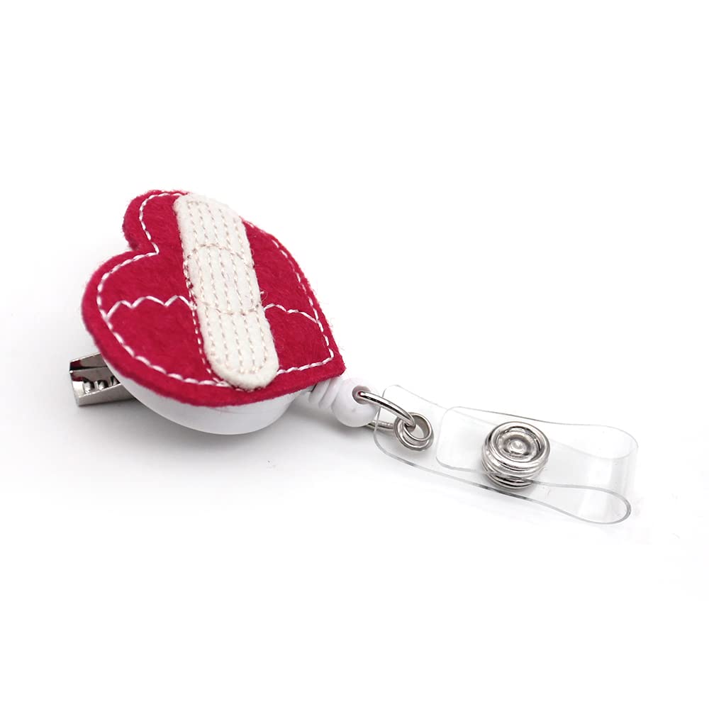 Retractable Badge Holder & ID Card Reel - Adjustable Neck Strap for Nurses, Doctors, Students (Perfect for Hospitals, Schools, and Workplace Security)