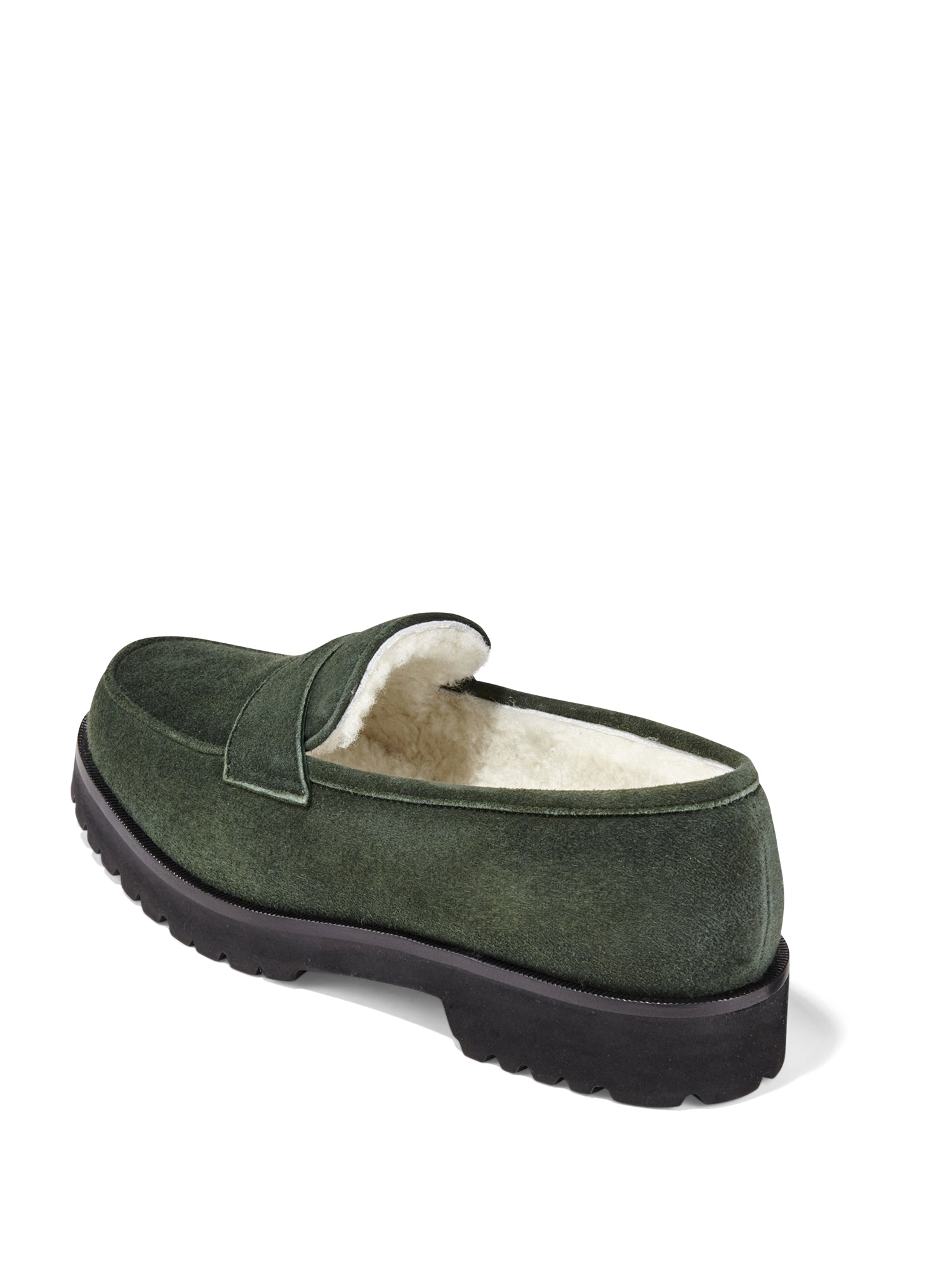 Maia Suede Loafer Shoes for Women - Comfortable Slip-On Casual Flats with Soft Cushioning - Perfect for Office, Travel & Everyday Wear