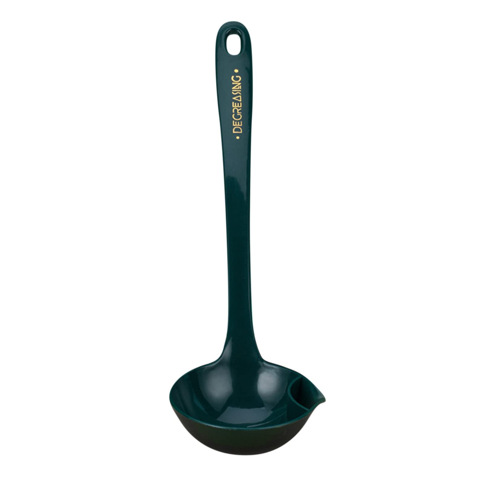 **Stainless Steel Soup Ladle with Strainer - Kitchen Cooking Oil Separator & Colander Tool - Perfect for Soup, Stew, and Broth Serving (GZ2)**