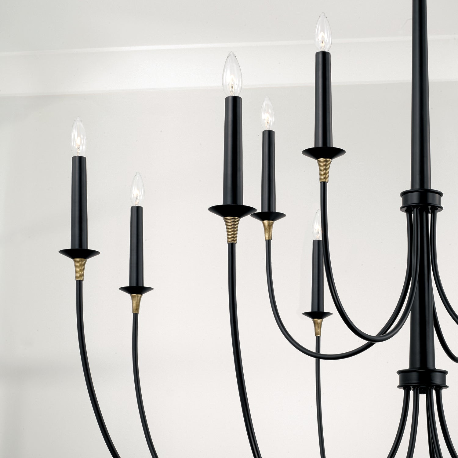 Capital Lighting 12-Light Chandelier - Elegant Crystal Ceiling Fixture for Dining Room, Living Room & Bedroom Lighting