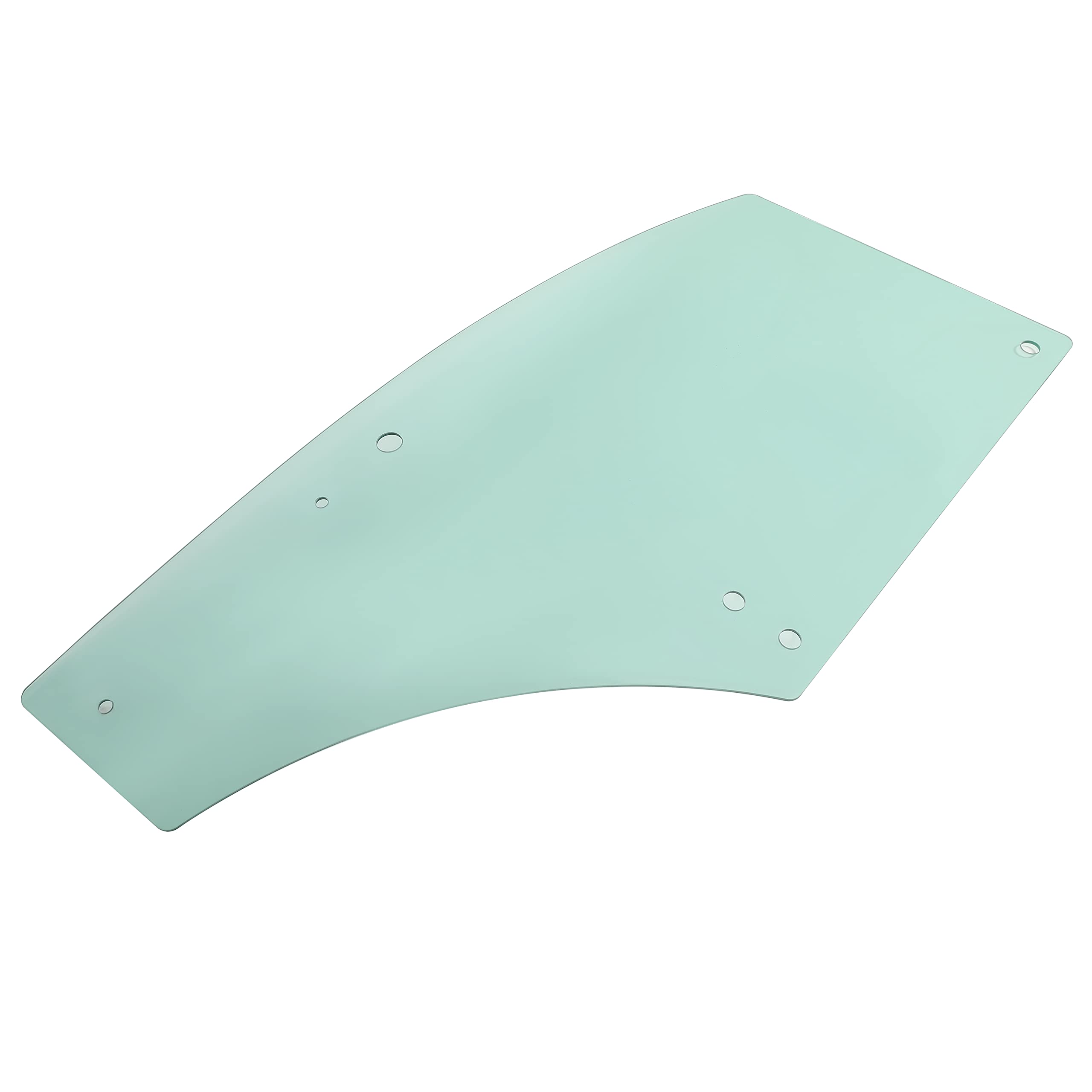 HECASA Left Cab Door Glass Replacement for John Deere Tractor 5075M 5080 5090 5100 6100 6115 6140 - Compatible with R198624 LH Cab Glass Door - Perfect for Farming, Construction & Agricultural Equipment Maintenance