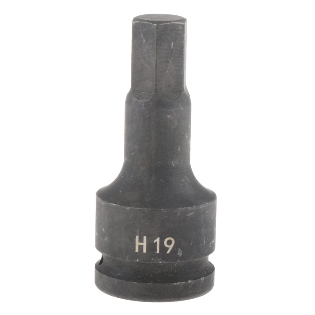Colcolo Hexagonal Bits Set with 3/4'' Impact Allen Screwdriver - 19mm for Automotive, Furniture & DIY Projects | Durable Tool Kit for Mechanics & Home Improvement
