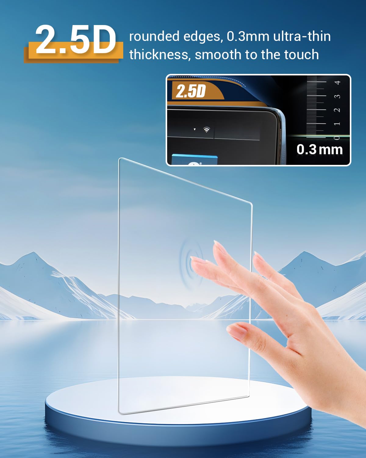 2025 Honda Odyssey Screen Protector - Tempered Glass for EX-L/Sport-L/Touring/Elite - Perfect for 9