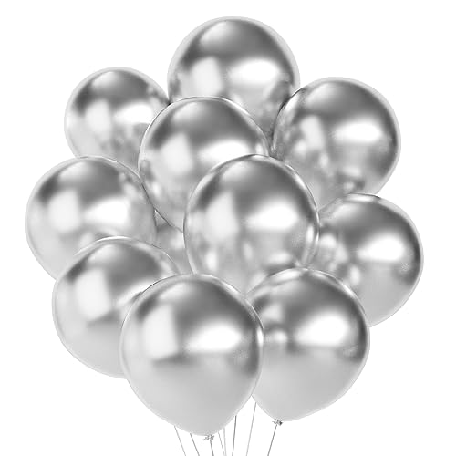 Metallic Silver-12in