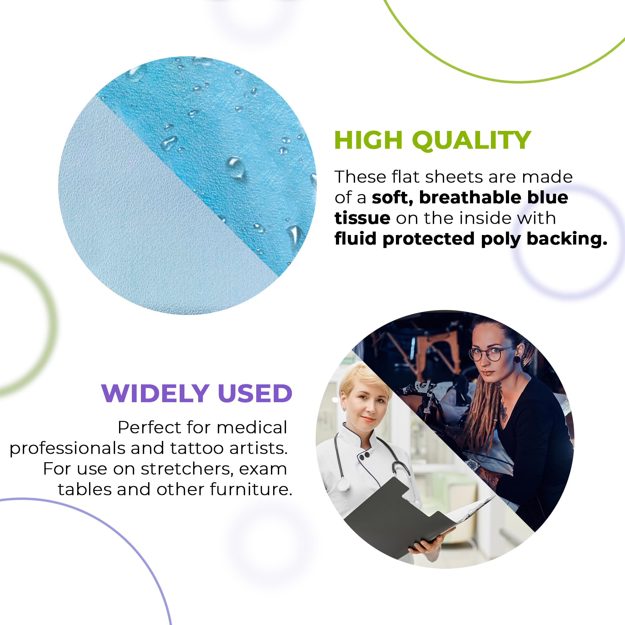 Disposable Stretcher Sheets 40