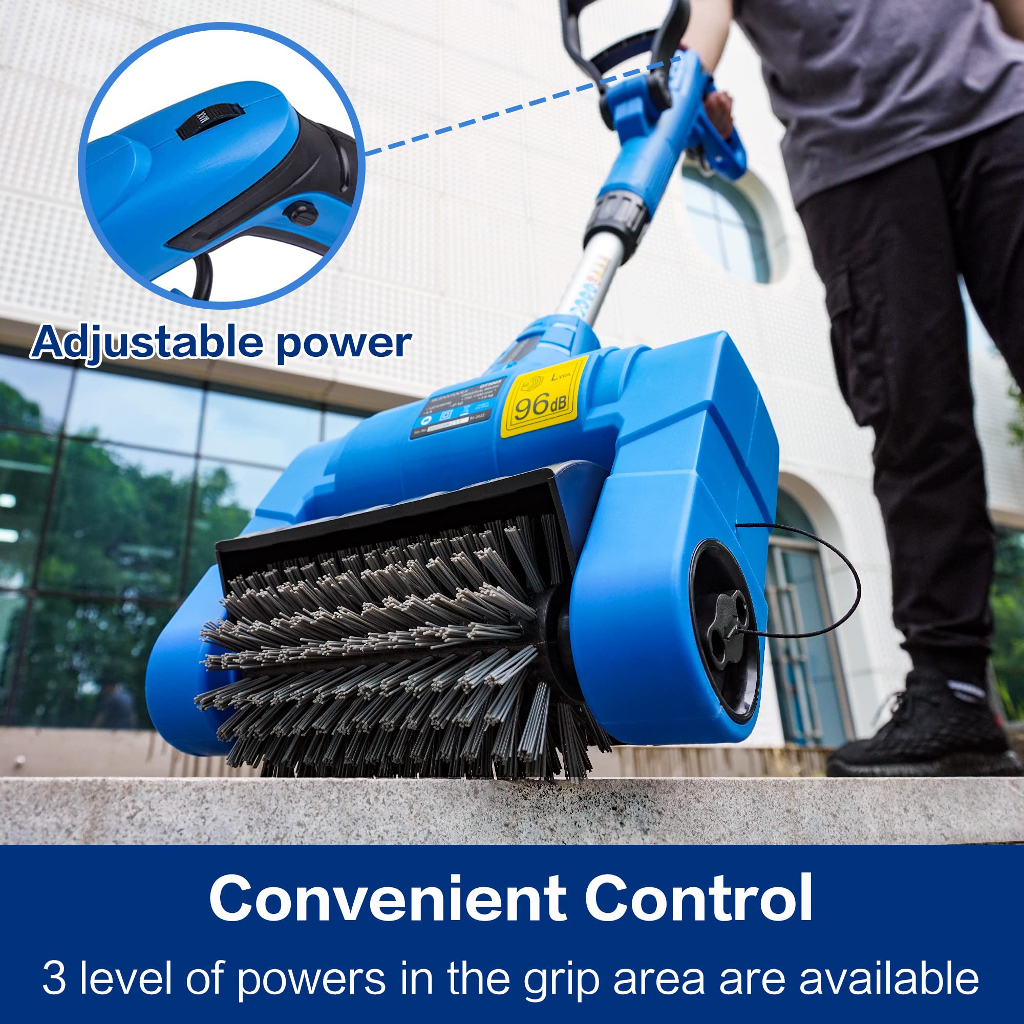 **Electric Grout Cleaner Machine – Lightweight & Powerful Tile Grout Cleaner for Floors, Patio, Brick, Carpet & Pavement | Perfect for Home, Kitchen & Outdoor Cleaning**