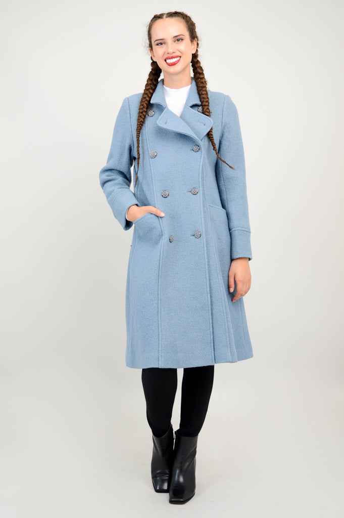 Premium Longford Wool Coat for Women - Warm & Stylish Winter Outerwear - Perfect for Office, Travel & Outdoor Adventures