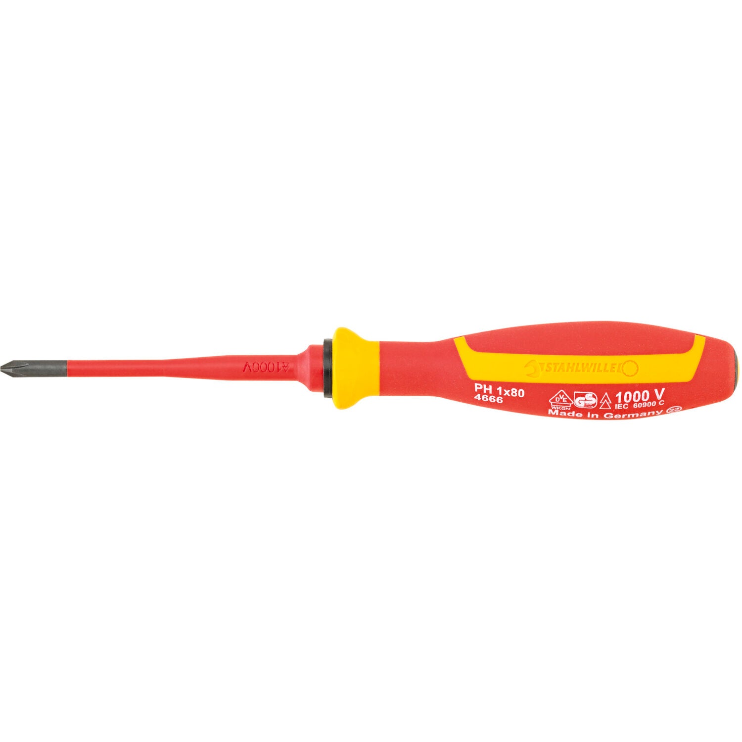Stahlwille 96838814 VDE Insulated Screwdriver Set DRALL+ - Professional Electrician Tools for Safe Electrical Repairs and DIY Projects