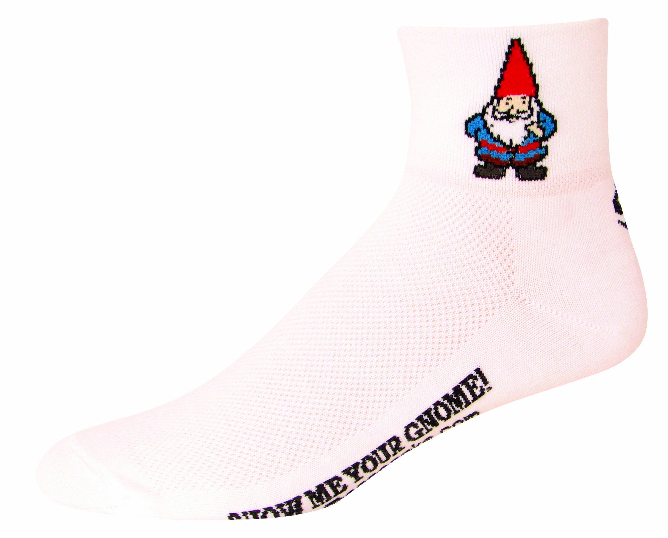 Breathable & Comfortable SOS World Traveler Socks for Men & Women - White Cotton Crew Socks for Long Flights, Hiking & Outdoor Adventures