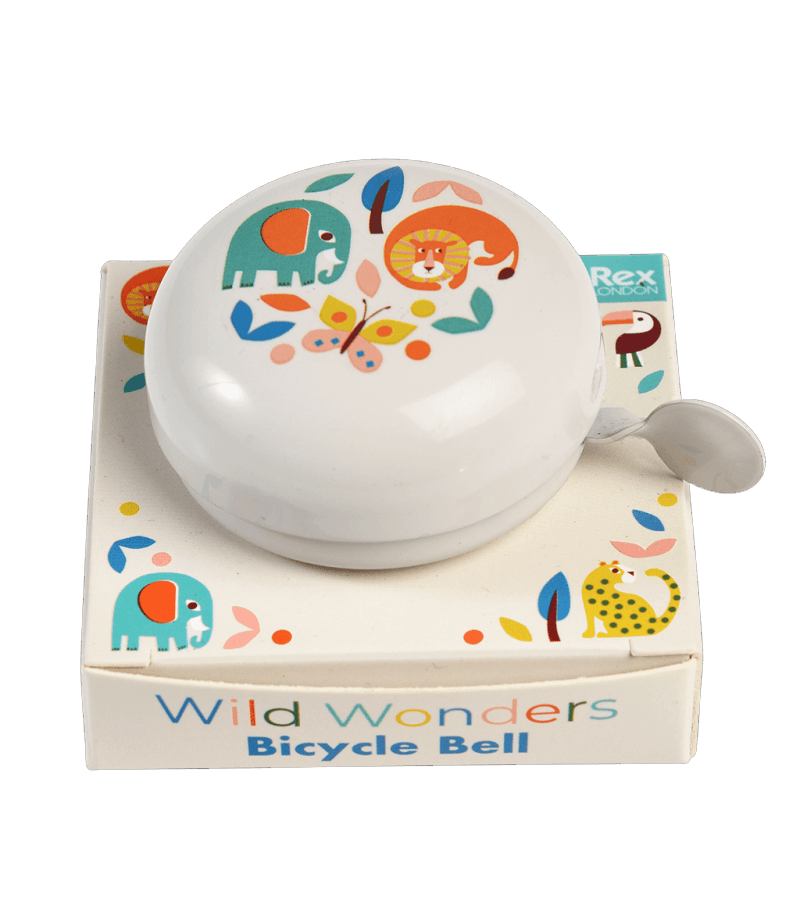Wild Wonders Bicycle Bell - Loud & Durable Bike Horn for Kids & Adults - Perfect for Mountain Bikes, Road Bikes & Commuting Safety