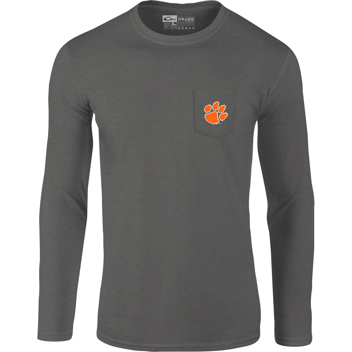 Clemson Sportsman T-Shirt for Men - Comfortable Cotton Fan Apparel - Perfect for Game Day, Tailgating & Casual Wear