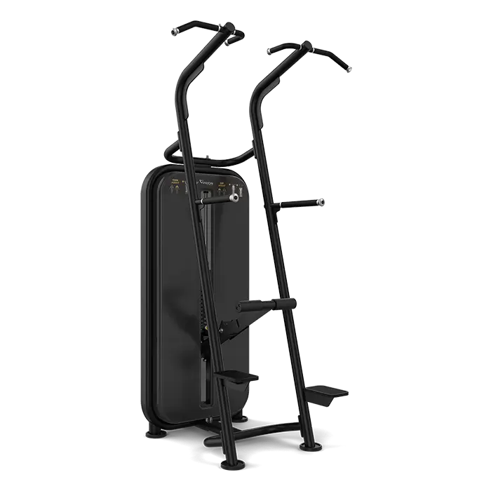 Vision Fitness S601 Chin Up & Dip Assist Station - Home Gym Equipment for Strength Training & Pull Up Exercises - Perfect for Home Workouts & Garage Gyms
