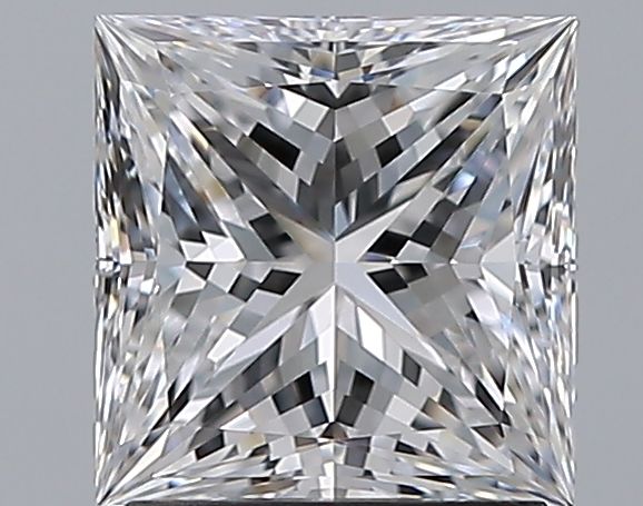 1.70 Carat D Color IF Clarity Princess Cut Diamond - Perfect for Engagement Rings & Anniversary Gifts