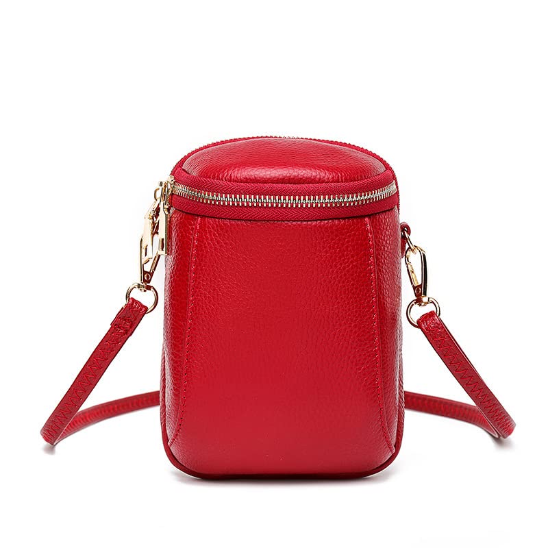 Stylish Women's Small Crossbody Bag & Shoulder Bag - Genuine Leather Coin Purse with Adjustable Long Strap | Perfect for Everyday Use, Travel, and Shopping