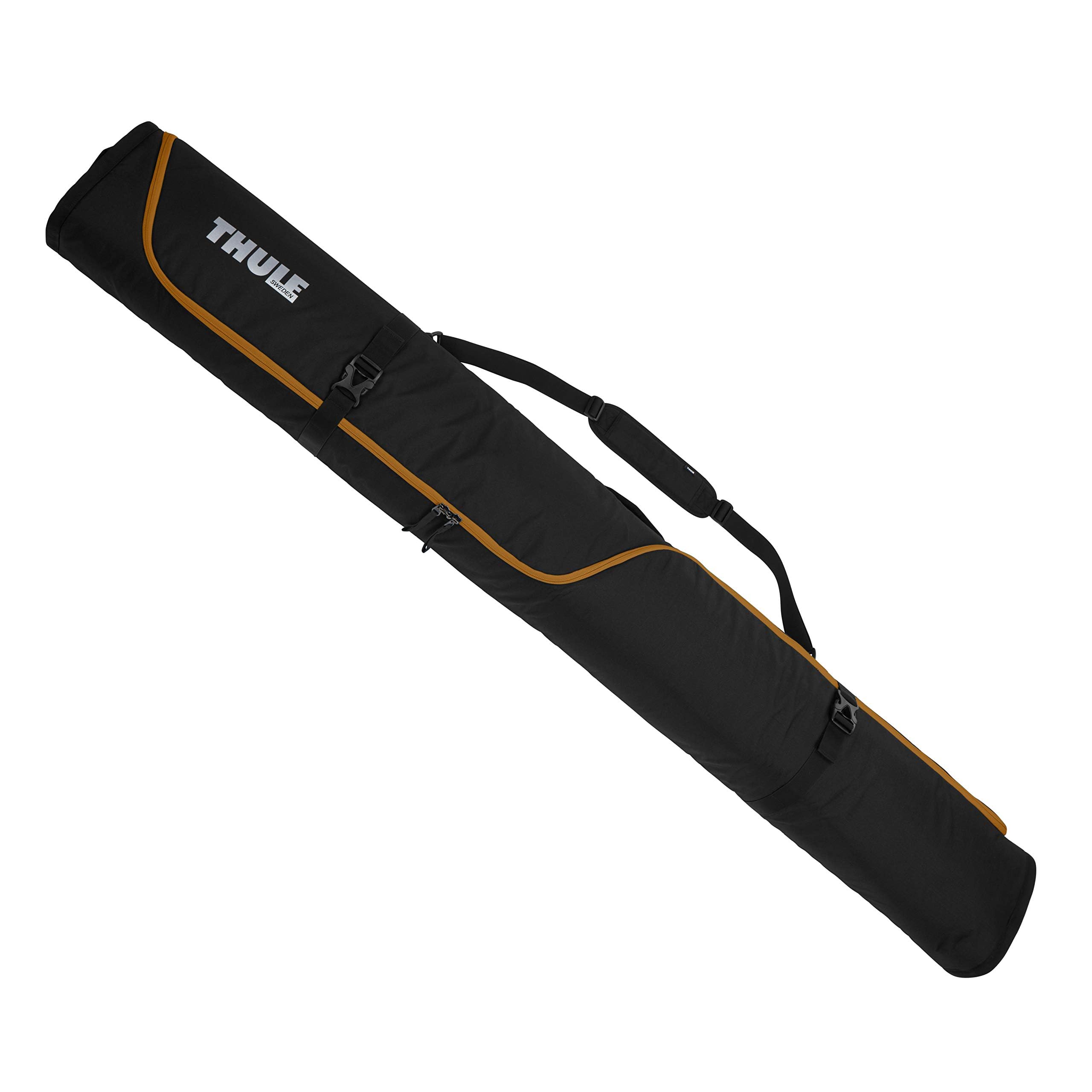 Thule RoundTrip Ski Bag - Durable Travel Ski Bag for Airplane & Car - Water-Resistant Protection for Skis & Snowboards - Perfect for Winter Sports & Mountain Vacations