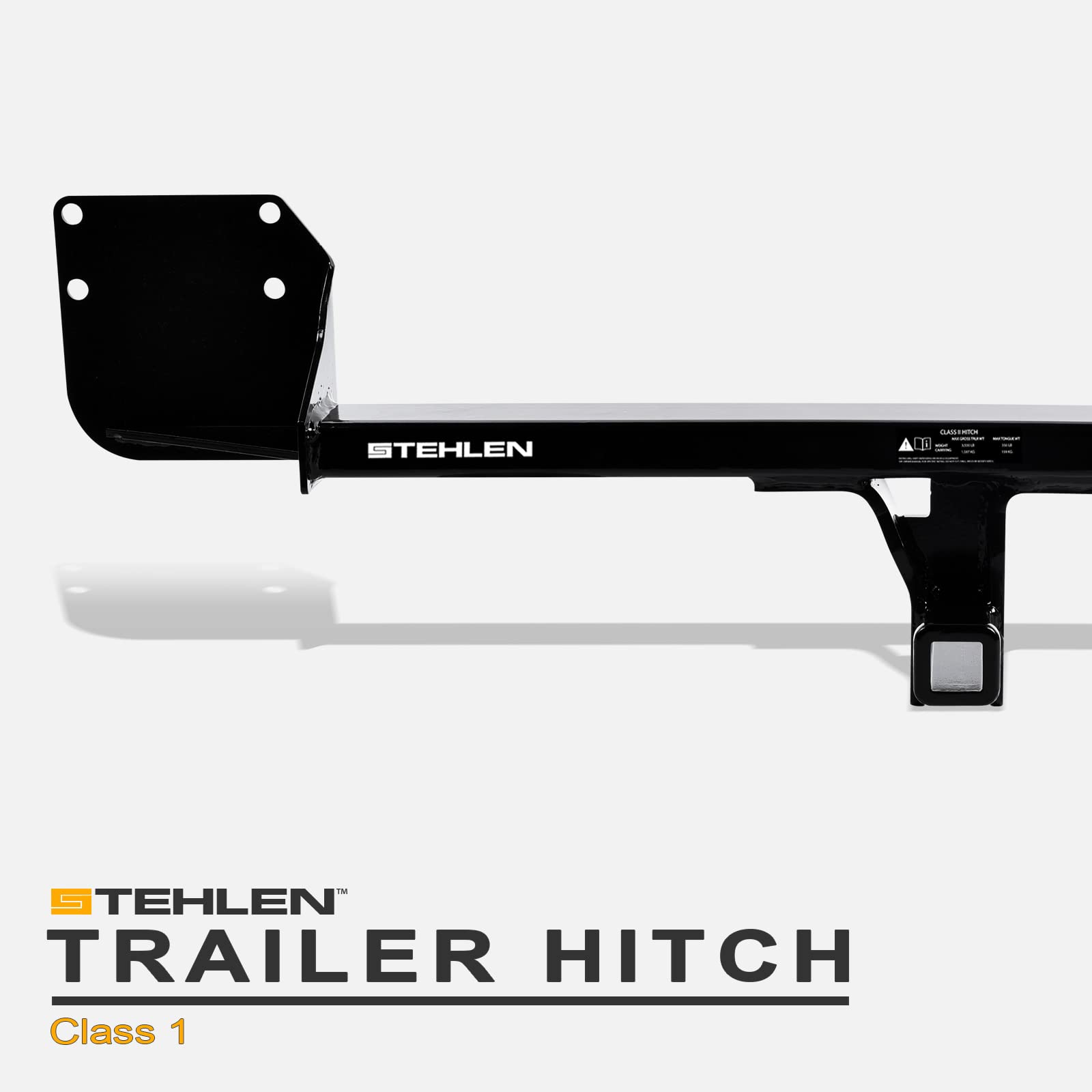 733469488590 Compatible with 2012-2013 Mini Cooper Hardtop Class 1 Trailer Tow Hitch Receiver 1.25