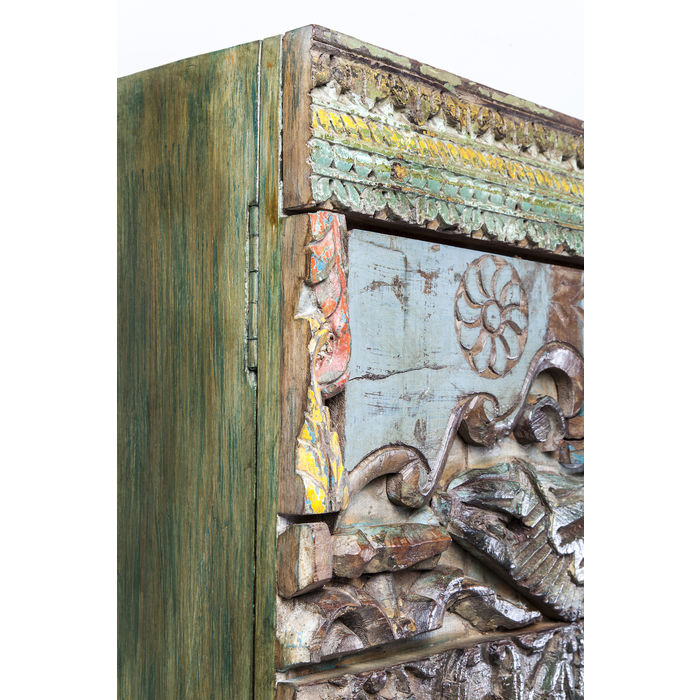 Shanti Surprise Puzzle Cabinet with 2 Doors - Fun & Challenging Wooden Brain Teaser for Kids & Adults - Perfect for Home, Office, or Classroom Storage & Decor