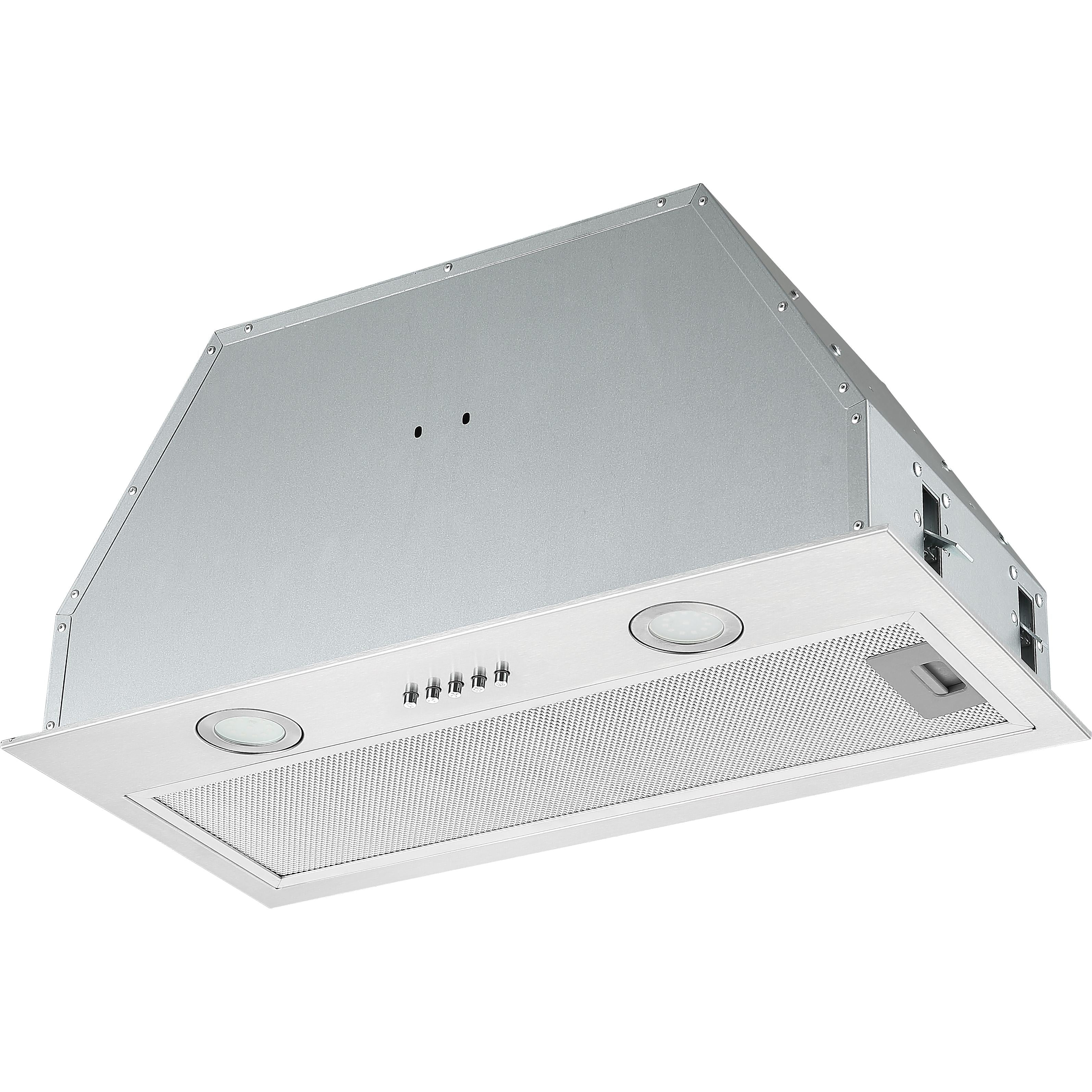 AVIVA 24 Inch Under Cabinet Range Hood with Power Pack - AVP243SB - Stainless Steel Kitchen Vent Hood for Smoke & Odor Removal - Perfect for Home Kitchens & Restaurants