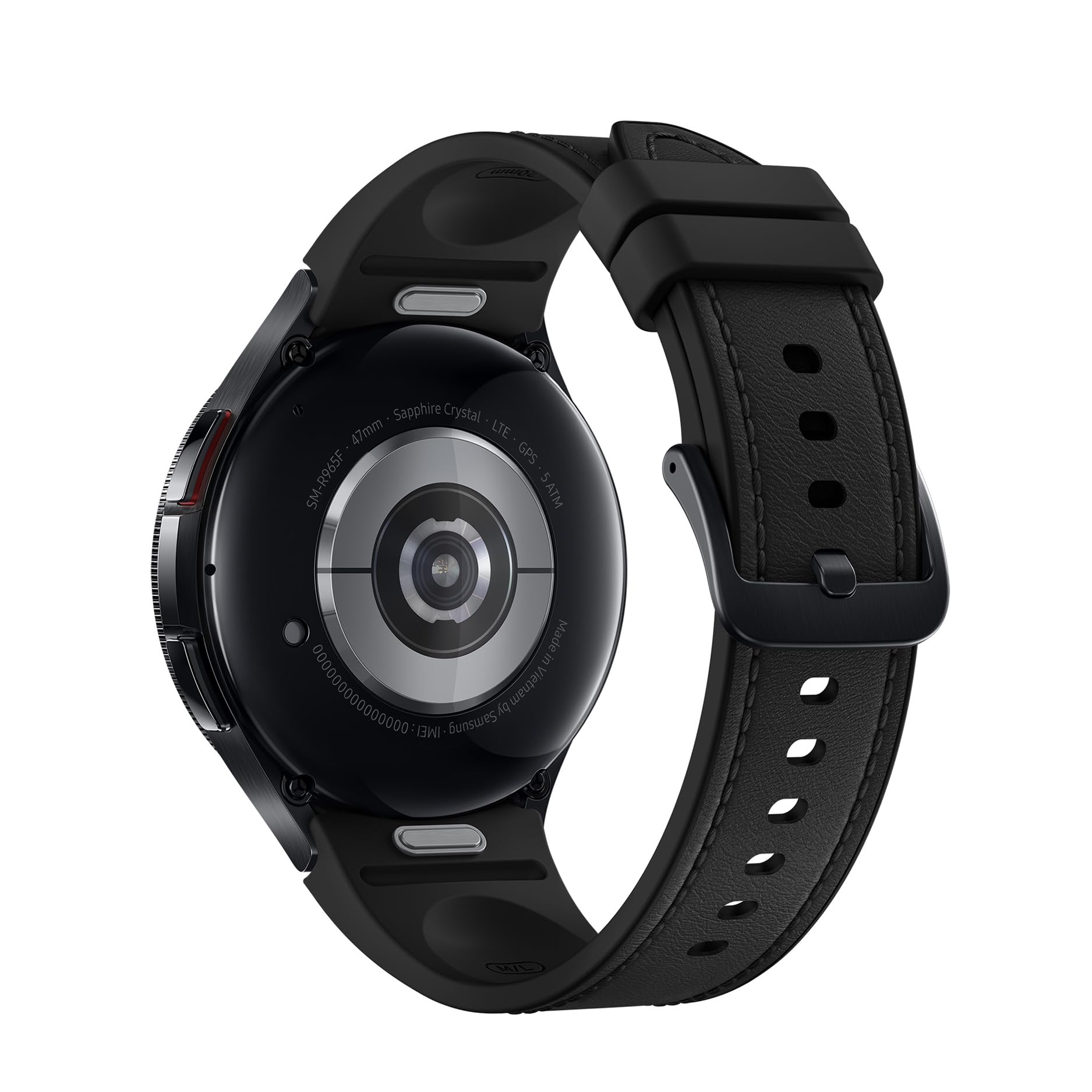 Samsung Galaxy Watch6 Classic 47mm LTE Smartwatch - Fitness Tracker, Heart Rate Monitor, Sleep Tracking, Black (UK Version) with 3-Year Warranty | Perfect for Workouts, Running & Daily Activity Tracking