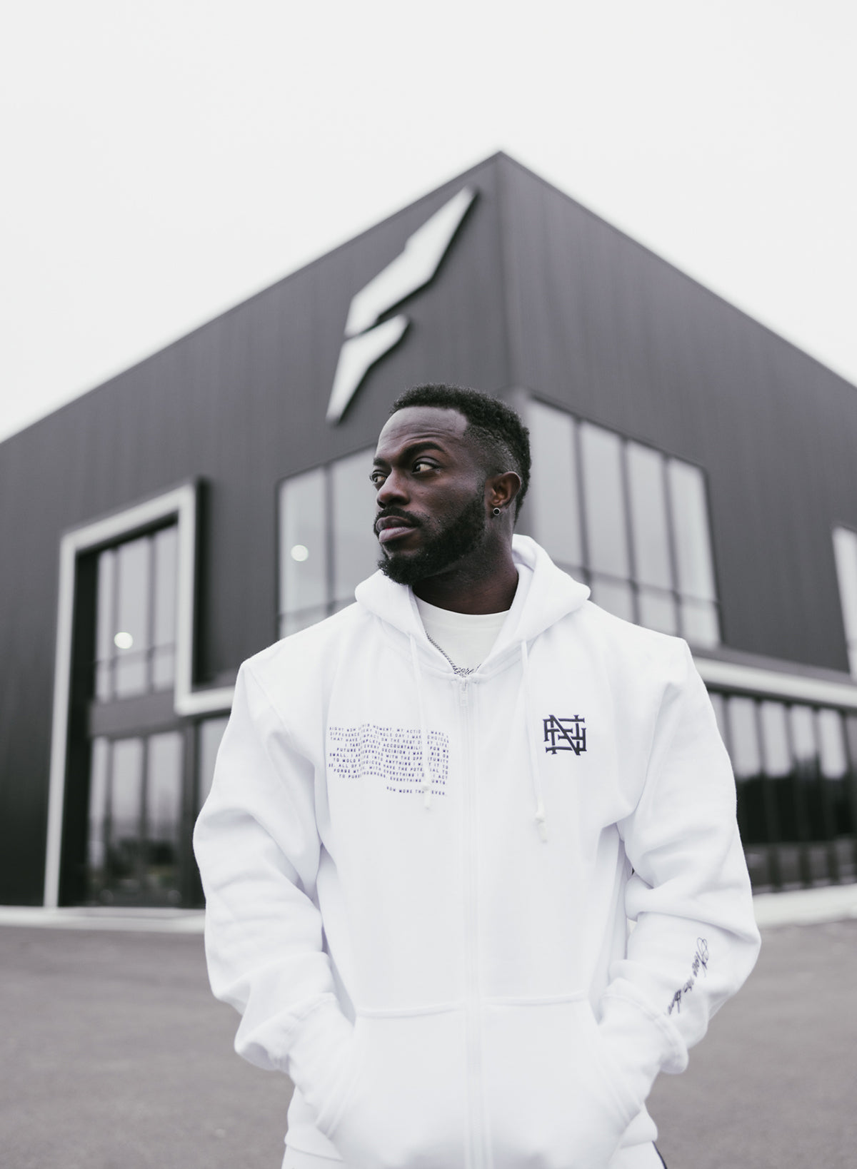 More Than Ever Zip Up Hoodie - White | Stylish & Comfortable Pullover for Casual Wear & Outdoor Activities