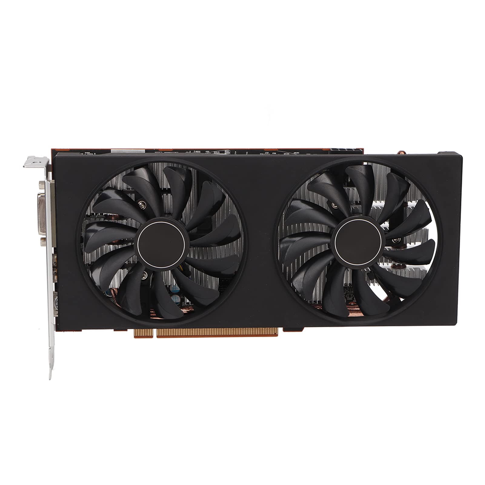 ZJchao 8GB GDDR6 256-bit Gaming Graphics Card with Dual Cooling Fans - 2000MHz Core Clock & 14000MHz Memory Speed - HD DVI Output for PC Gaming & Video Editing - Perfect for High-Performance Gaming Rigs and Creative Workstations