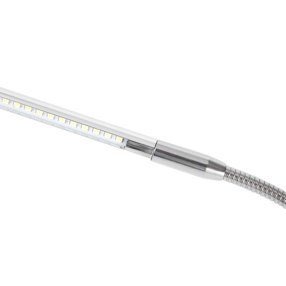 USB LED Desk Lamp with Clamp - Adjustable Brightness for Manicure, Reading, Tattoo, Crafting & Office Work | Dimmable Task Lighting for Home & Salon Use