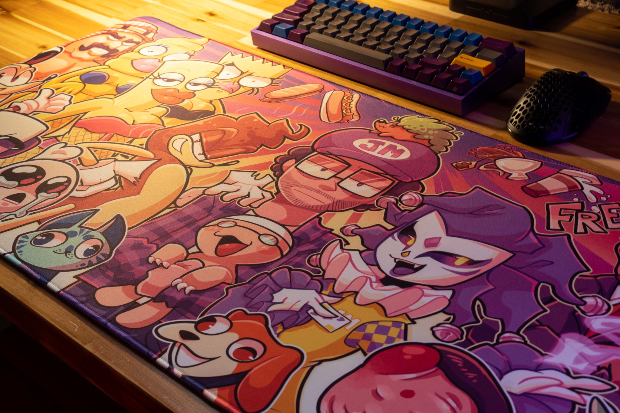 Jabroni Mike Meme Meetup Content Creator Collaboration Limited Edition XL Gaming Mouse Pad - Perfect for Streamers, Gamers & Meme Enthusiasts