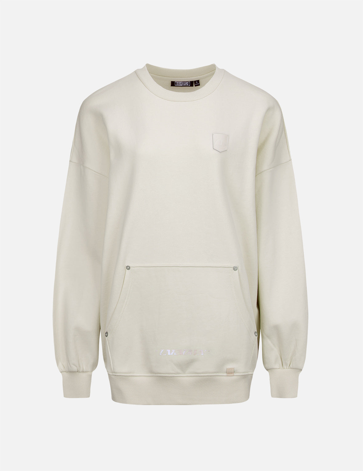 Kamon Pearl Reflective Print Sweatshirt for Women - Stylish & Comfortable Pullover Hoodie for Running, Jogging & Night Outdoor Activities