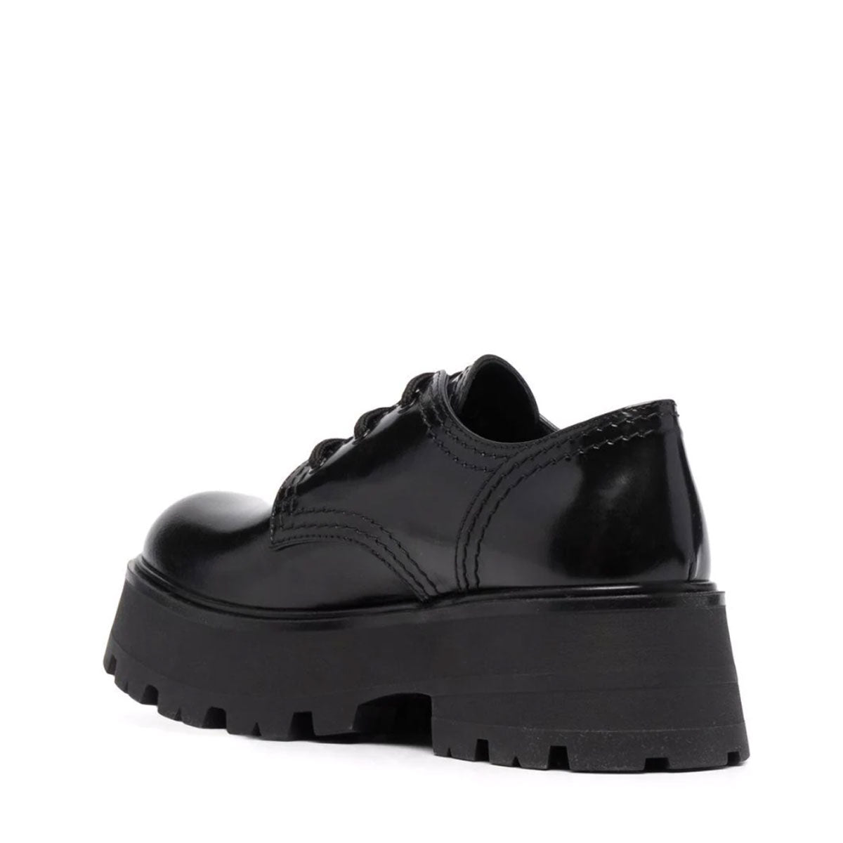 Chunky Black Rave Derby Shoes for Women - Perfect for Rave Parties, Concerts & Nightclubs | Comfortable & Stylish Platform Shoes