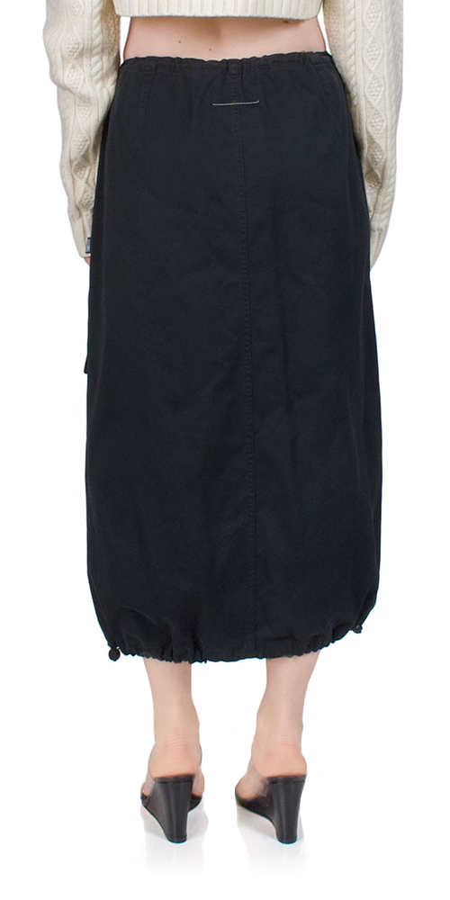Stylish Cotton Gabardine Midi Skirt for Women - Comfortable A-Line Knee-Length Skirt with Pockets - Perfect for Office, Casual Wear & Spring Summer Outfits