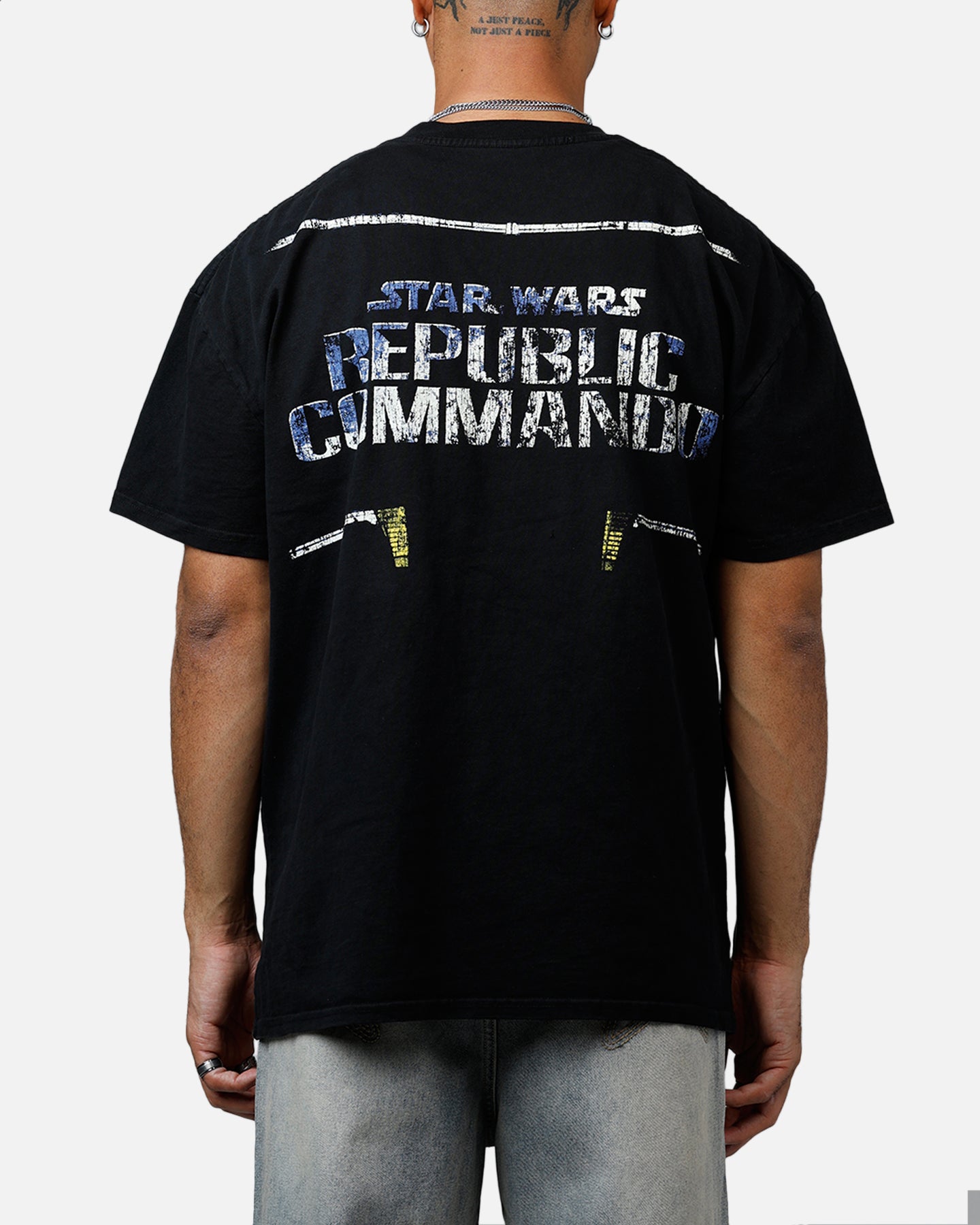 Star Wars Battlefront Republic Commando Heavyweight T-Shirt - Black | Officially Licensed | Men's Graphic Tee for Gaming Fans & Cosplay