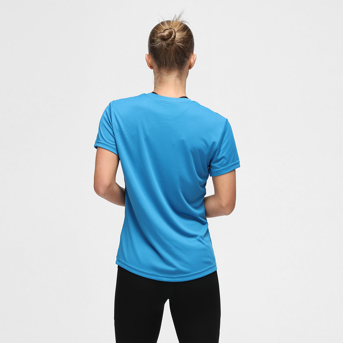 Blue Diamond Women's Technical T-Shirt - Moisture Wicking, Breathable & Quick-Dry Activewear for Running, Yoga & Gym Workouts
