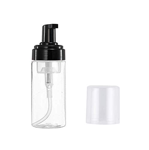 PHARCOS 100ml BPA-Free Plastic Foaming Soap Dispenser - Refillable Leak-Proof Foam Soap Pump Bottle for Hand Soap, Castile Soap & Liquid Soap - Perfect for Bathroom, Kitchen, Salon and Travel Use (1 Piece)
