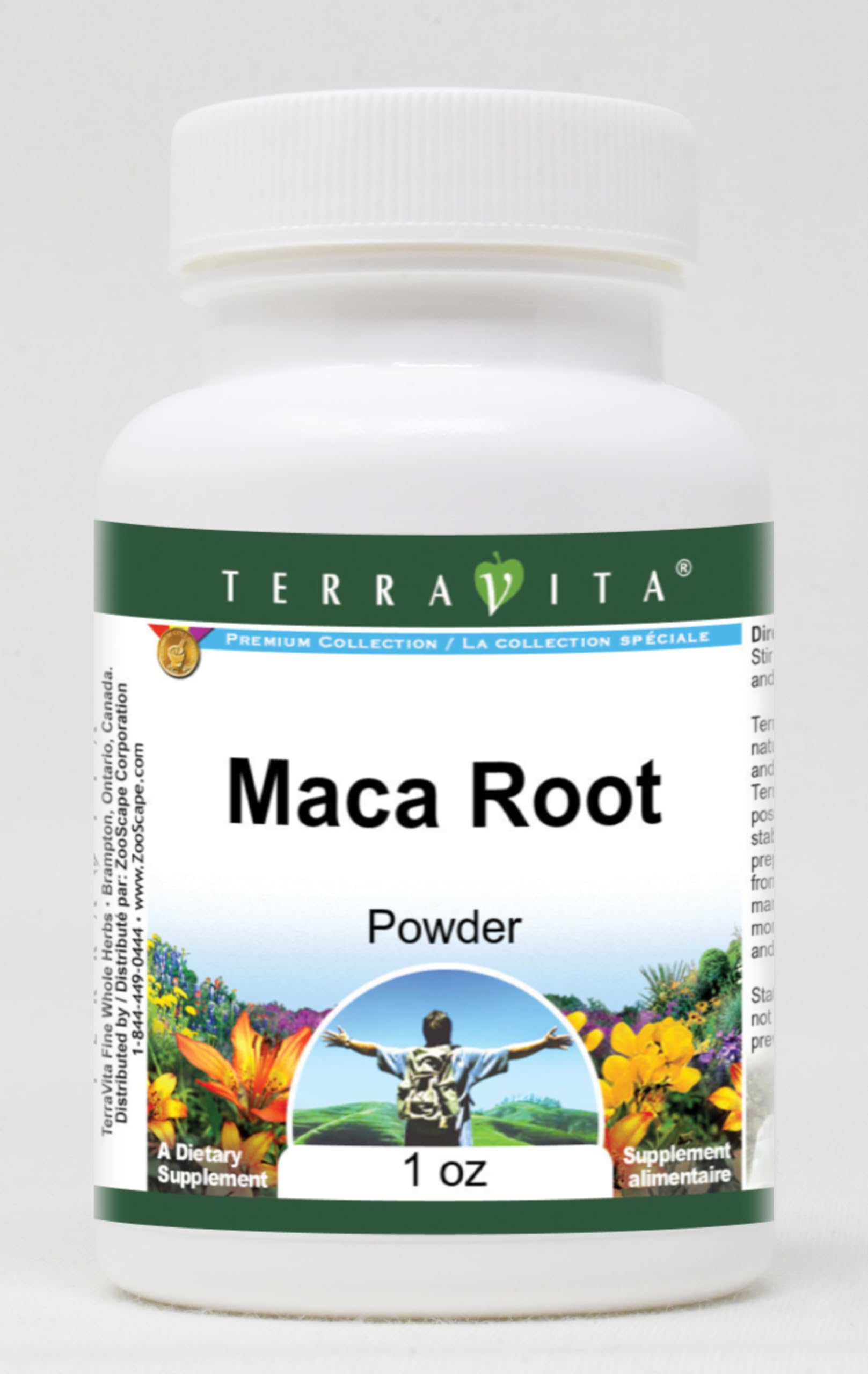 Organic Maca Root Powder - 1 oz (ZIN: 510644) | Natural Energy Booster & Hormone Balance Supplement for Men & Women | Perfect for Smoothies, Baking & Wellness Drinks