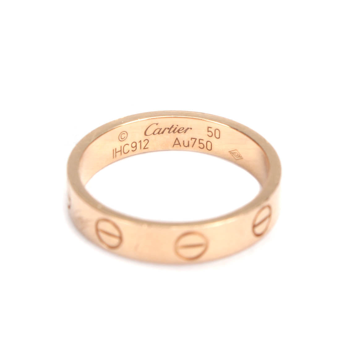 18K Gold Love Ring - Elegant & Durable Wedding Band for Women & Men - Perfect for Anniversaries, Engagements & Romantic Gifts